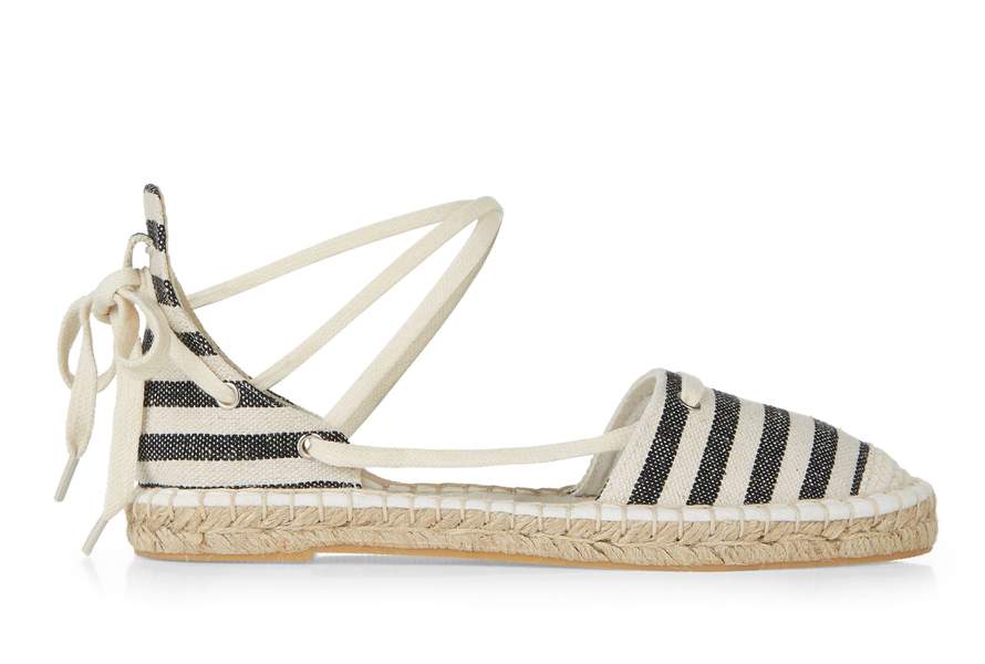 Comment porter des espadrilles à lacet?